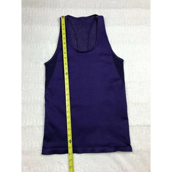 Fabletics Musetta Seamless Tank Top Womens Size Medium Sleeveless Shirt Mesh - Picture 7 of 7